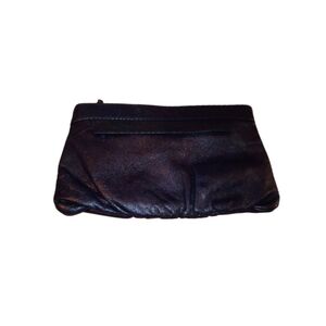 Antonia Blue Genuine Leather Clutch Bag
